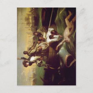 Copley, John Singleton Watson and the Shark 1778 T Postcard