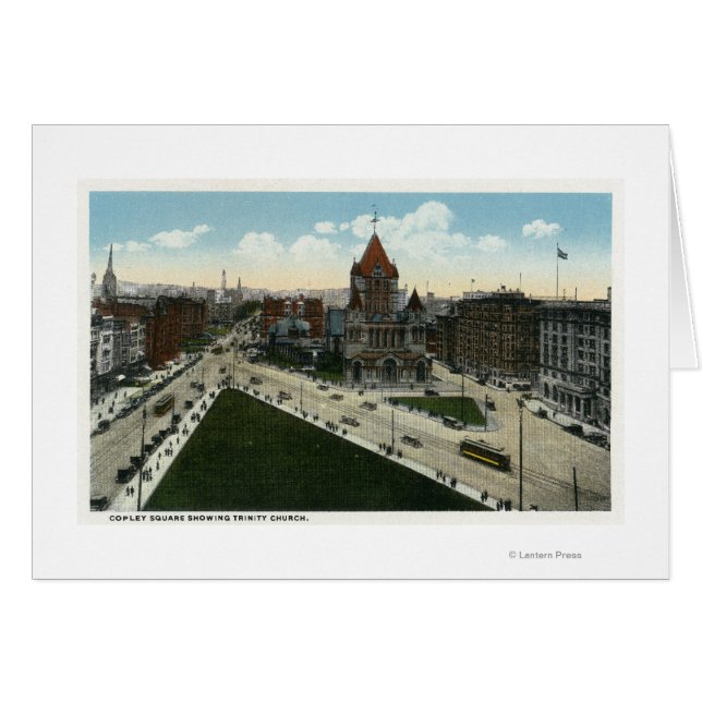 Copley Square View of Trinity Church (Front Horizontal)