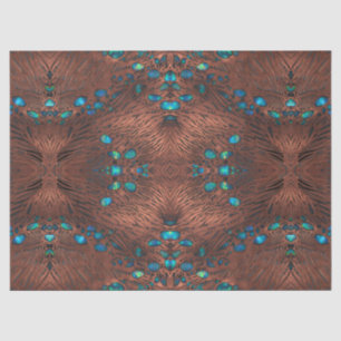 Copper and Abalone Decoupage Tissue Craft Tissue Paper