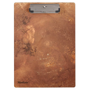 Copper background clipboard