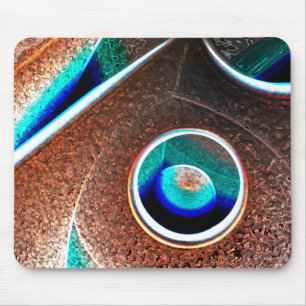 Copper Blue Mouse Pad