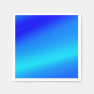 Copper blue ombre watercolor abstract pastel  napkin