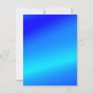 Copper blue ombre watercolor abstract pastel  postcard