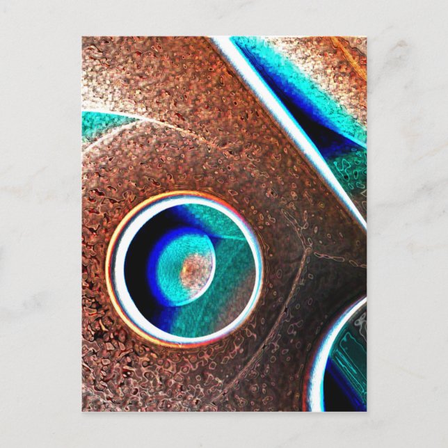 Copper Blue Postcard (Front)