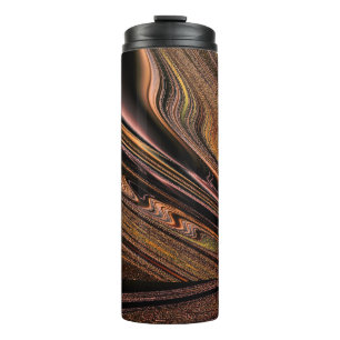 Copper Blush Agate Thermal Tumbler