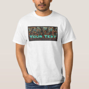 Copper Borealis Personalised T-Shirt