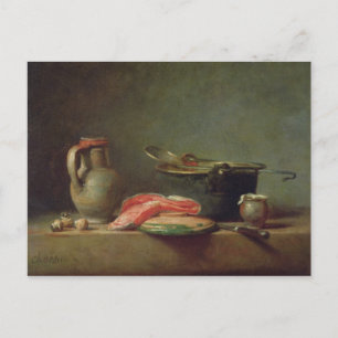 Copper Cauldron with a Pitcher Postcard