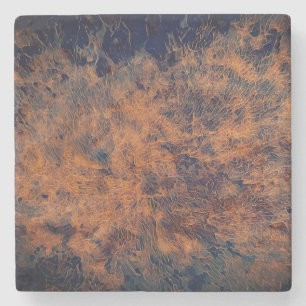 "Copper Clouds" Coaster