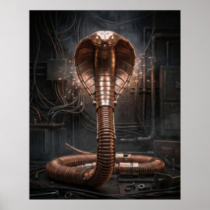 Copper Cobra Rise Poster