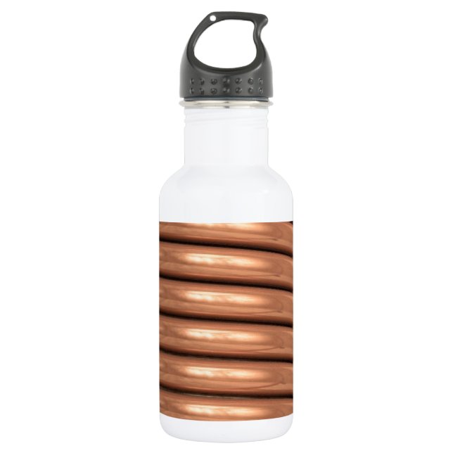 Copper Coil 532 Ml Water Bottle (Front)