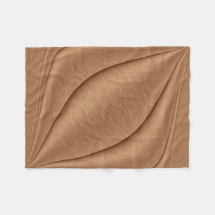 Copper Contour Fleece Blanket