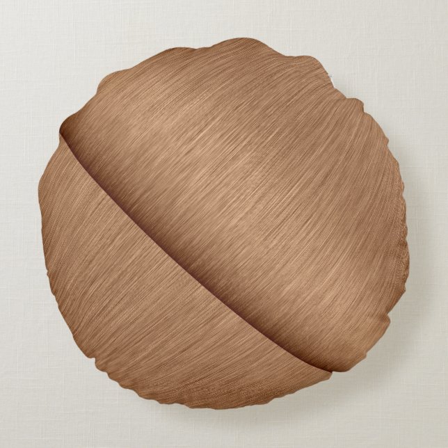 Copper Contour Round Cushion (Back)