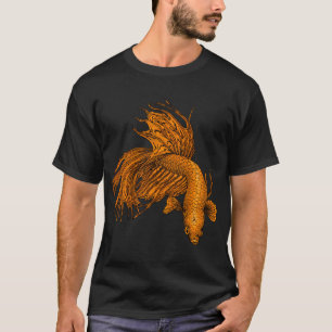 Copper Crowntail Betta T-Shirt