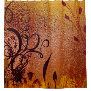 Copper Dew Shower Curtain