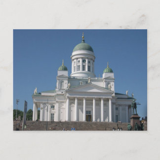 Copper-Domed Church In Helsinki Postcard