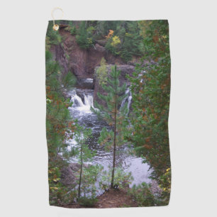 Copper Falls golf towel