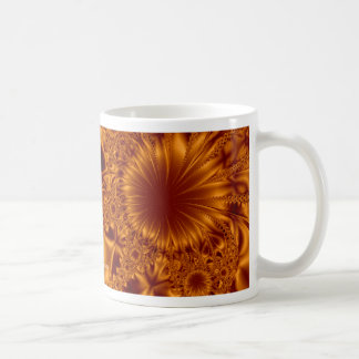 Copper Flowers Coffee Mug