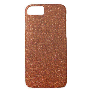 Copper Glitter Ombre Sparkles Modern Girly Glam Case-Mate iPhone Case