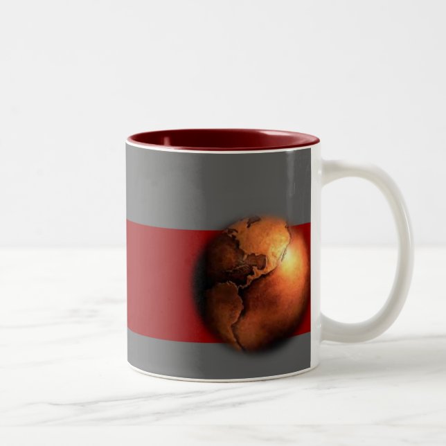Copper Globe Mug (Right)