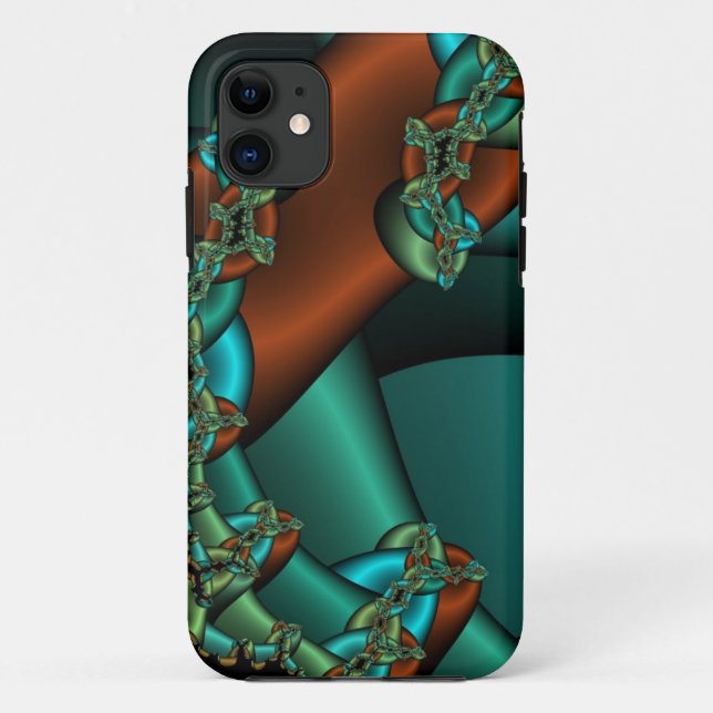 Copper Green Case-Mate iPhone Case (Back)