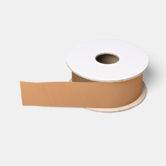 Copper grosgrain ribbon
