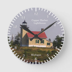Copper Harbour Lighthouse clock