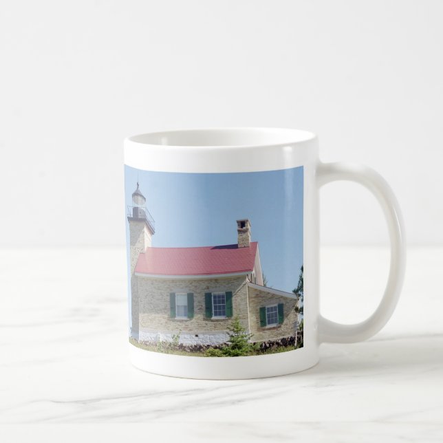Copper Harbour Lighthouse mug (Right)