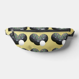 Copper Lawn Bowls And Jack, Bum Bags