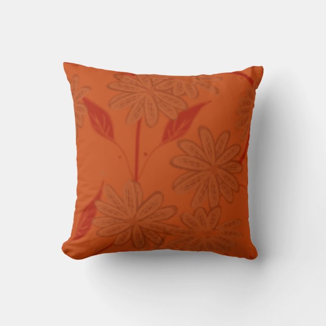 Copper Marmalade Floral Pillows - Mix & Match Gift (Front)