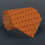 Copper Marron Polka Dots Tie<br><div class="desc">Copper Marron Polka Dots Tie</div>