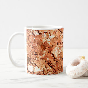 Copper Metal Chips  Coffee Mug