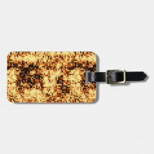 Copper Mosaic Easy ID Luggage Tag
