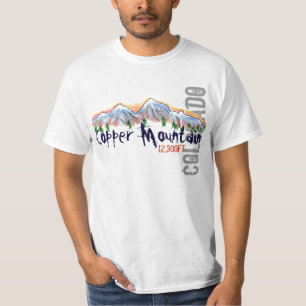 Copper Mountain Colorado elevation value tee