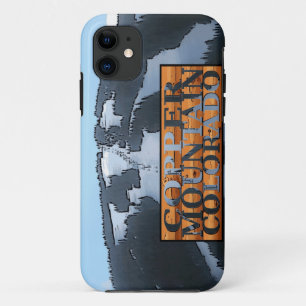 Copper Mountain Colorado log sign iphone 5 case