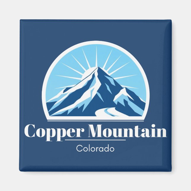 Copper Mountain Colorado ski vacation  Magnet (Front)