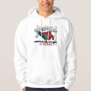 Copper Mountain Colorado snowboarder shred hoodie