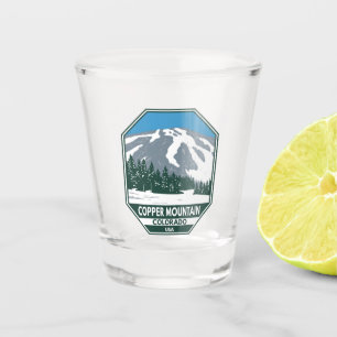 Copper Mountain Ski Area Colorado Shot Glass