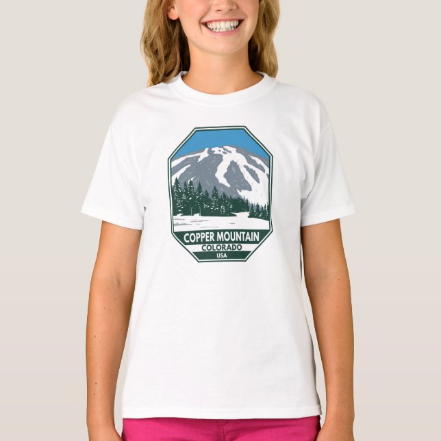 Copper Mountain Ski Area Colorado T-Shirt (Front)