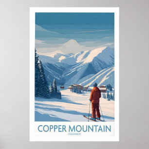 Copper Mountain Ski Wall Art Winter Sports