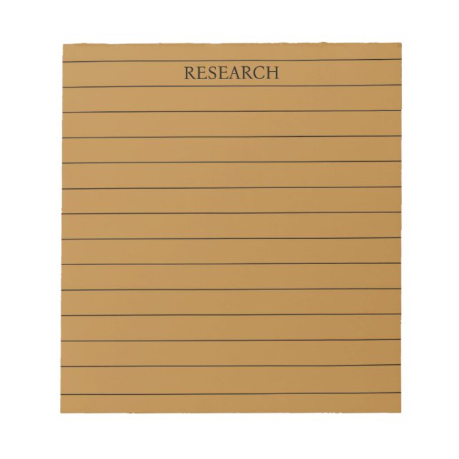 Copper Notepad – Stylish & Elegant Stationery (Front)
