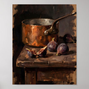 Copper Pot II Vintage Painting Poster