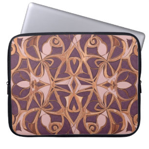 copper purple  laptop sleeve