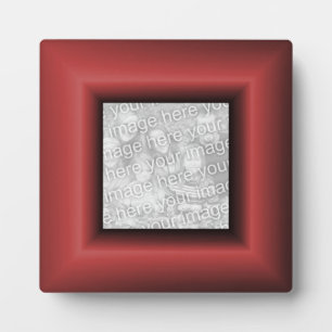 Copper Red Border Plaque