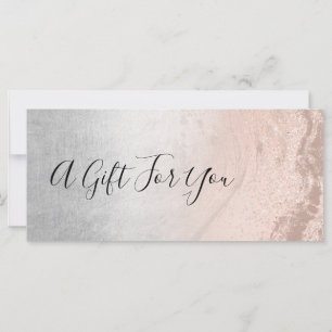Copper rose gold glitter & silver makeup artist