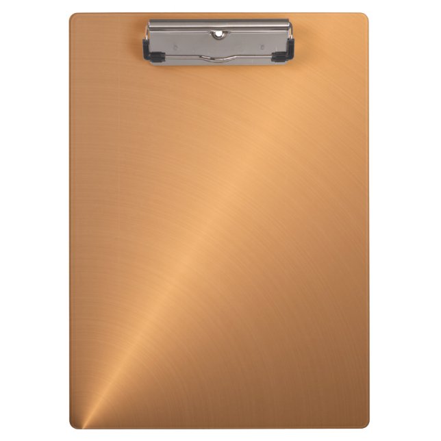 Copper Shine Angle Clipboard (Front)