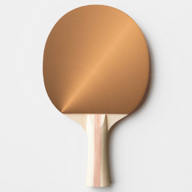 Copper Shine Angle Ping Pong Paddle (Front)