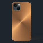 Copper Shine iPhone 13 Case<br><div class="desc">Copper shine is a gradient metallic design</div>