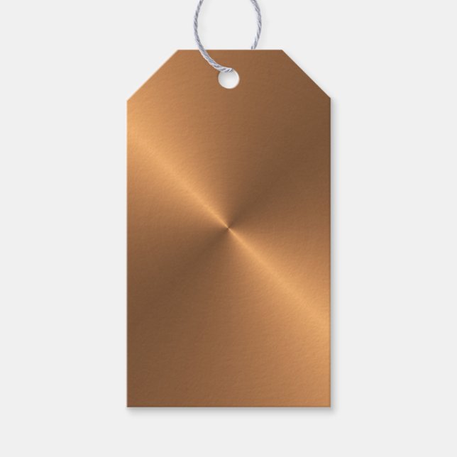Copper Shine Gift Tags (Front)