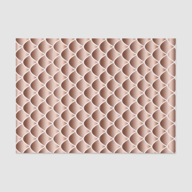 Copper Snake Scales Tissue Paper (Front)
