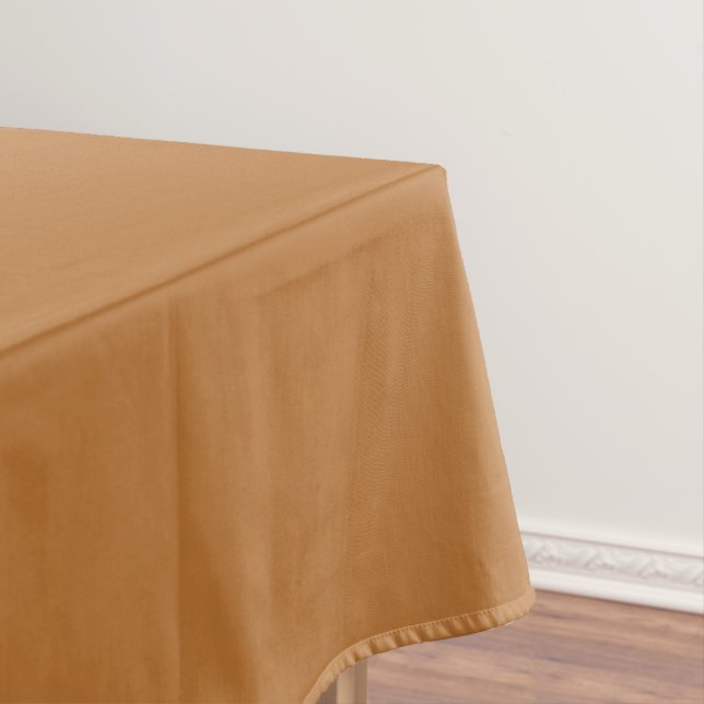 Copper Solid Colour | Classic | Elegant  Tablecloth (In Situ)